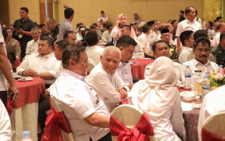 Surya BSc Ikuti Deklarasi Pemilu Damai dan Penandatanganan Kesepakatan Pendanaan Bersama Pilkada Serentak 2024
