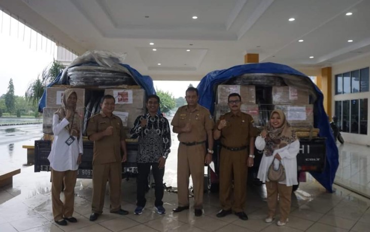 Pemkab Pasbar Terima Bantuan 32 Unit Perangkat Layanan Akses Internet dari BAKTI 