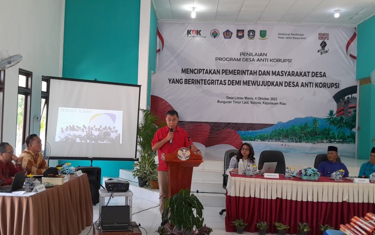 Desa Limau Manis Jadi Contoh Desa Anti Korupsi