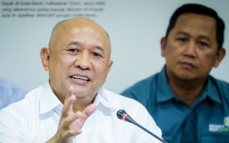 MenKopUKM Teten Masduki saat Diskusi Bersama Pemimpin Redaksi dalam rangka Refleksi 2023 & Outlook 2024 KemenKopUKM di Gedung SMESCO, Jakarta, Kamis (21/12).