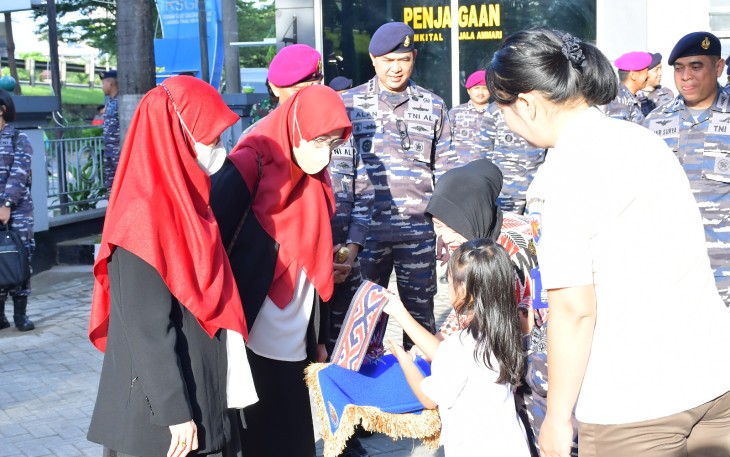 Komandan Lantamal VI Menyambut Kedatangan Surveyor Akreditasi KARS 