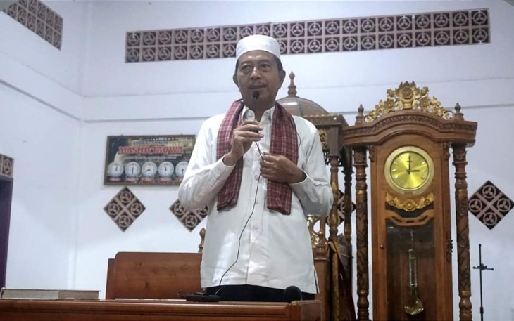 Wakil Bupati Risnawanto saat Hadiri Gema Zikir Tawajjuh Akbar di Masjid Taqwa Batang Pareh Kinali