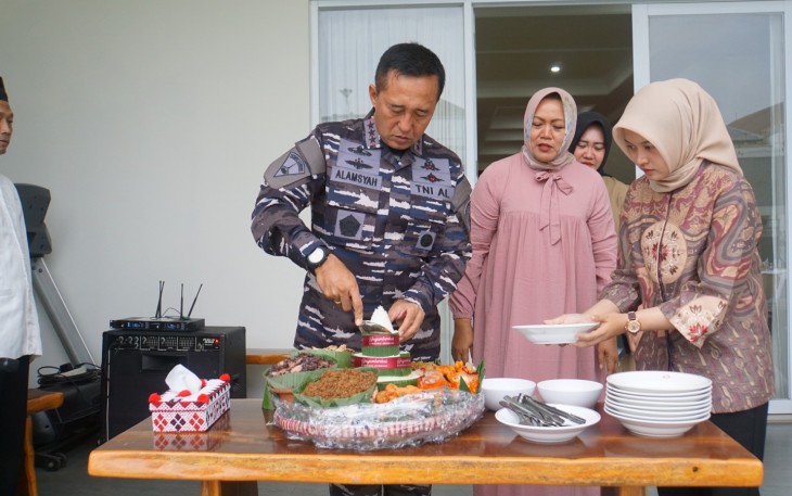 Dankodiklatal Adakan Syukuran Tempati Rumah Jabatan