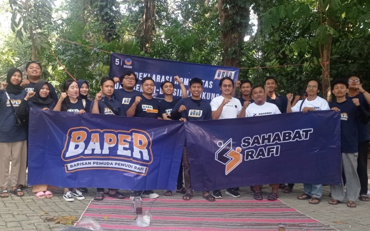 Deklarasi Komunitas Bareng Rafi dan Sahabat Rafi Diwarnai Baksos di Kawasan Sumber Cakarwesi