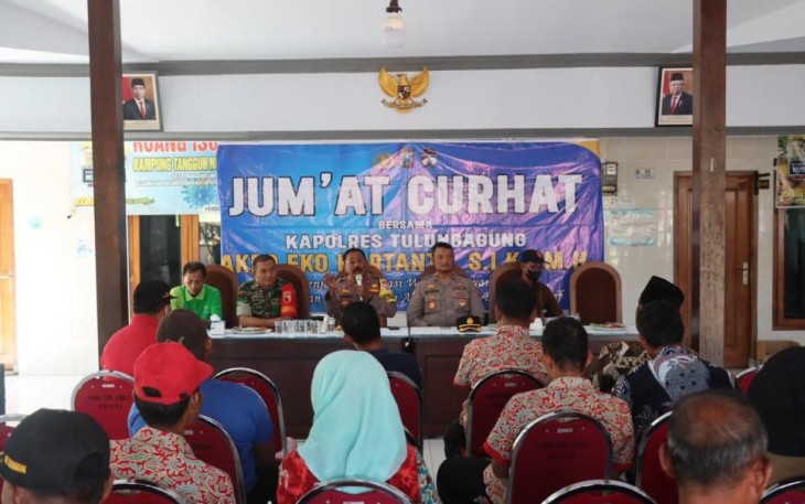 Jumat Curhat Polres Tulungagung