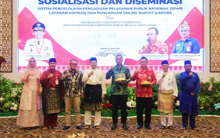 Pemprov Kepri Kembali Sosialisasikan SP4N-LAPOR 