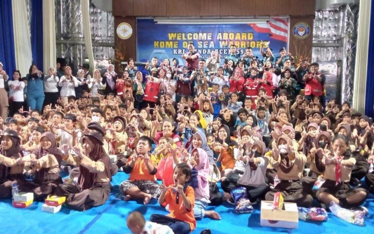 Tim Psikososial saat Bantu Penyintas Tragedi Plumpang