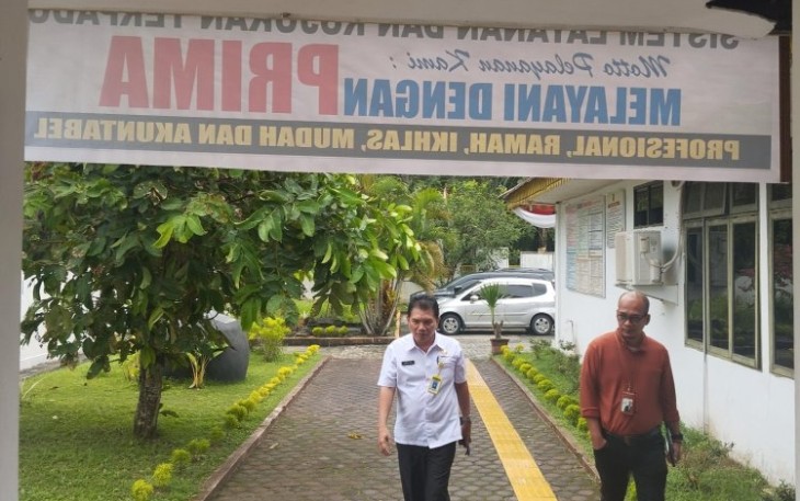 Kabag Organisasi Setdakab Asahan Dampingi Perwakilan Ombudsman Provinsi Sumatera Utara Kunjungi Pelayanan Publik