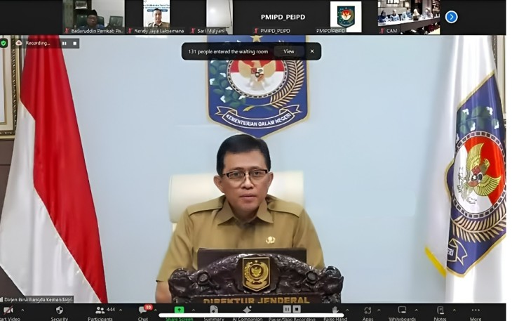  Direktur Jenderal Bina Pembangunan Daerah Kementerian Dalam Negeri, Restuardy Daud