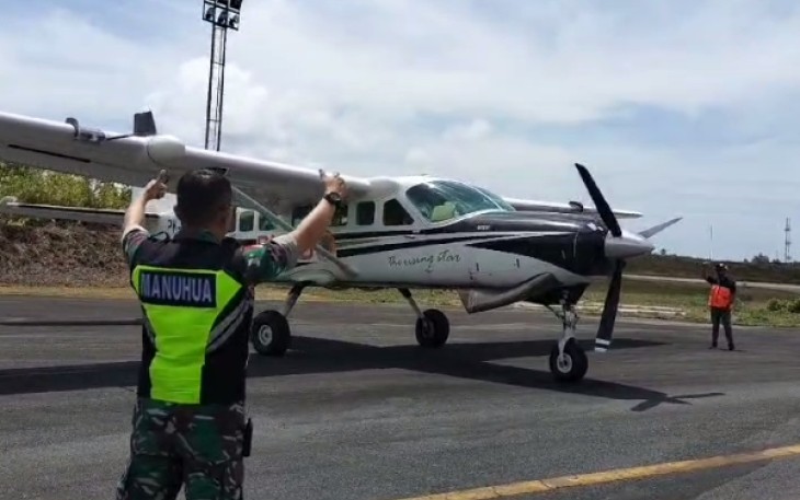 Lanud Manuhua turut serta dalam Tim Operasi Teknologi Modifikasi Cuaca