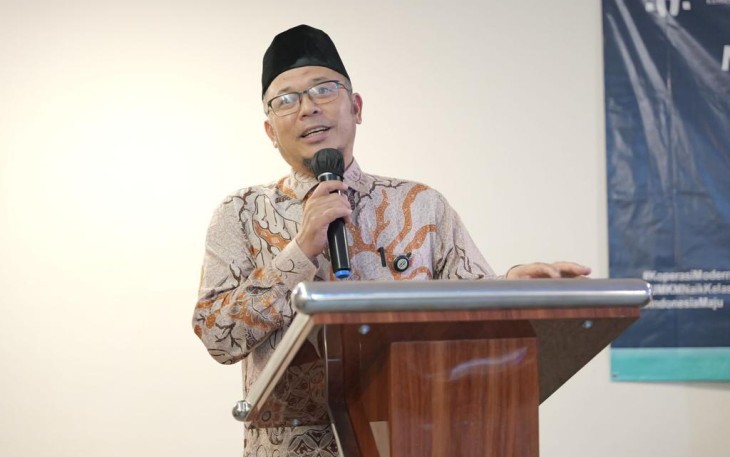 Asisten Deputi Pengembangan SDM Perkoperasian dan Jabatan Fungsional KemenKopUKM Nasrun Siagian