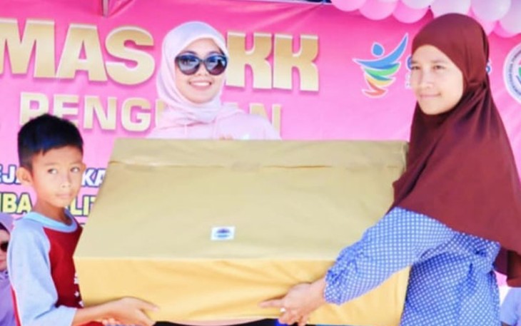 kegiatan Germas di Desa Pengujan, Minggu pagi (29/10).