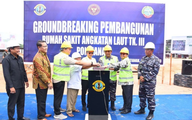 Groundbreaking Pembangunan RSAL Tingkat III Pontianak