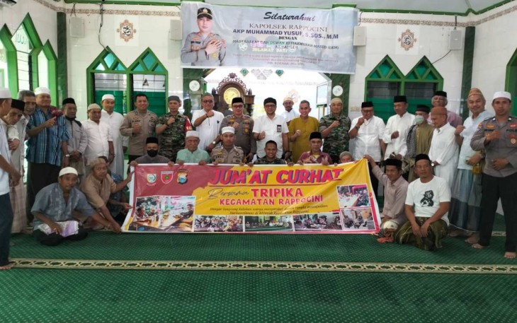 Jum'at Curhat Polsek Rappocini 