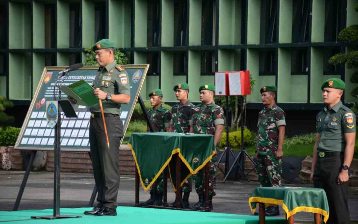 Korem 073/Makutarama Tandatangani Pakta Integritas