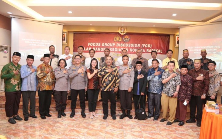 FGD Kontra Radikalisme di Polrestabes Makassar 