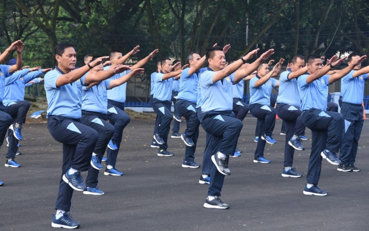 Senam Kesegaran Jasmani 88 Prajurit Koharmatau 