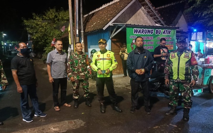 Patroli bersama wilayah binaan 