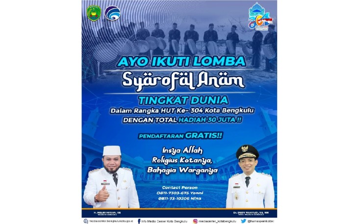 Ayo Ikuti Lomba Sarafal Anam Dapatkan Hadiah Puluhan Juta 