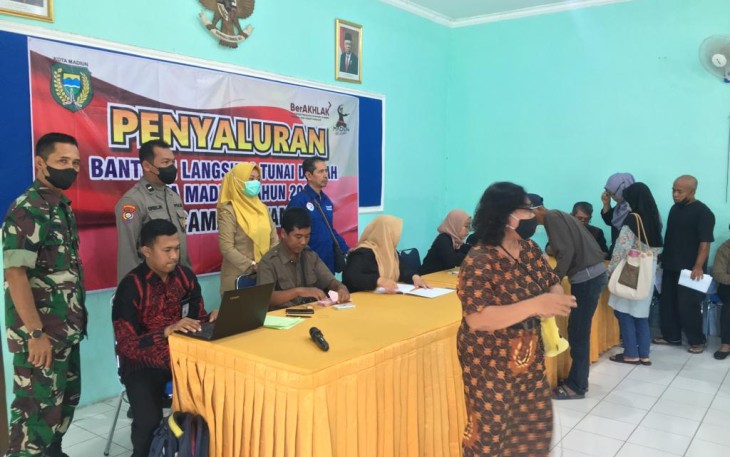 Penyaluran BLTD warga binaan