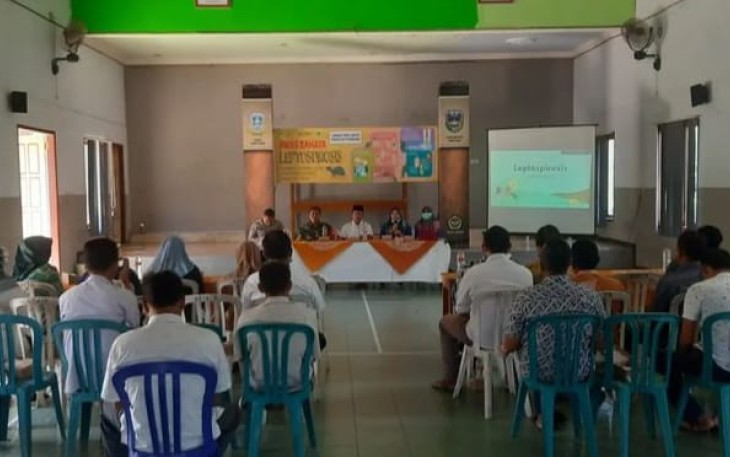 Sosialisasi Cegah Leptospirosis di wilayah binaan 