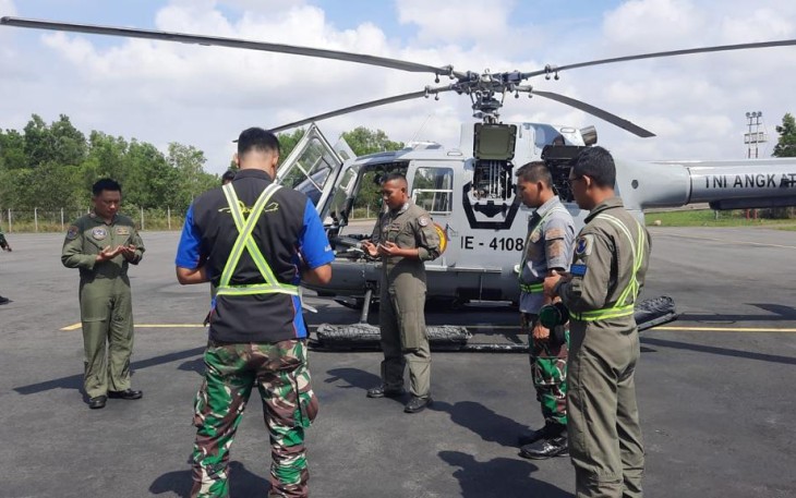 Pelatihan instruktur Training Heli Bolkow BO-105