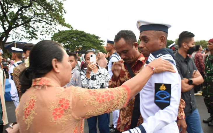 Pelantikan 936 Tamtama TNI AL Angkatan LXII/2