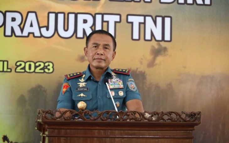 Dankodiklatal Letjen TNI (Mar) Suhartono 