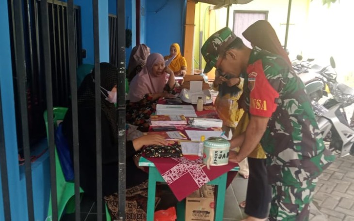 Posyandu Lansia di wilayah desa binaan 