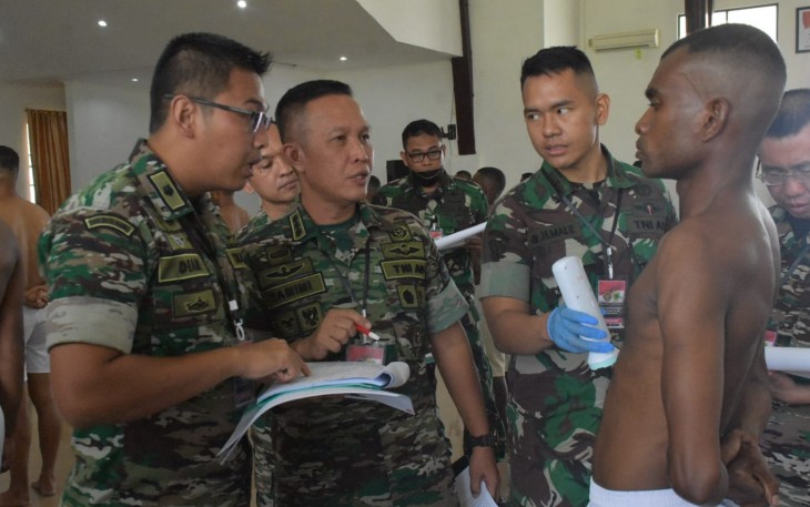 Sidang pantukhir Komcad di Kodam XVIII Kasuari 