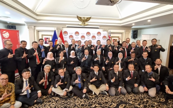 Kapuspenkum Ketut Sumedena mengikuti  Benchmarking PKN di Sidney Australia, Jum'at (12/5)
