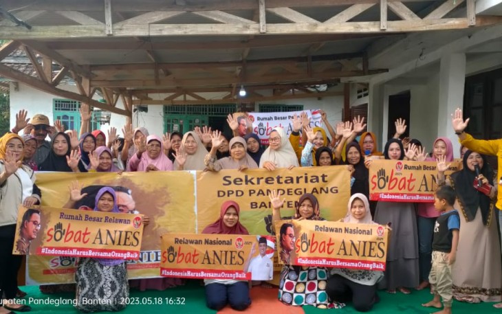 Relawan Nasional Sobat Anies DPD Pandeglang Banten