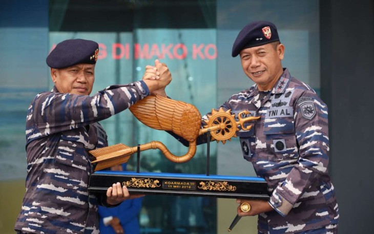 Admiral inspection Pangkoarmada III