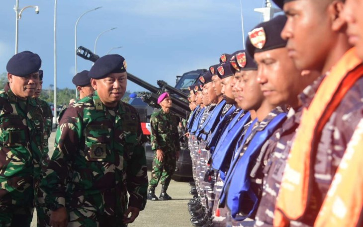 Apel Pasukan Latihan Glagaspur Koarmada III 