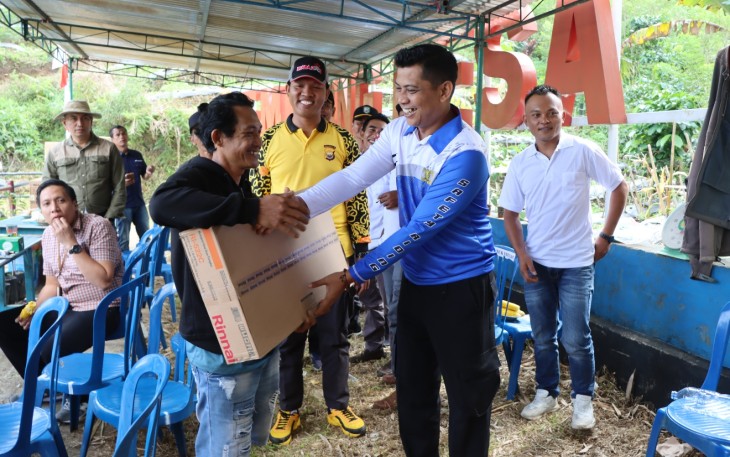 Polsek Kabawetan Gelar Lomba Mancing 