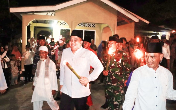 Bupati Bintan Gemakan Takbir Idul Adha dari Pesisir Pulau Bintan 