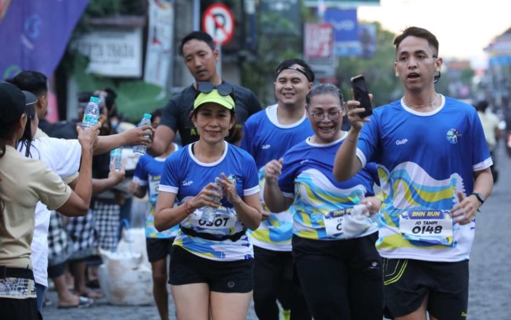 Running Against Drugs BNN RI di Bali, Minggu (30/7)