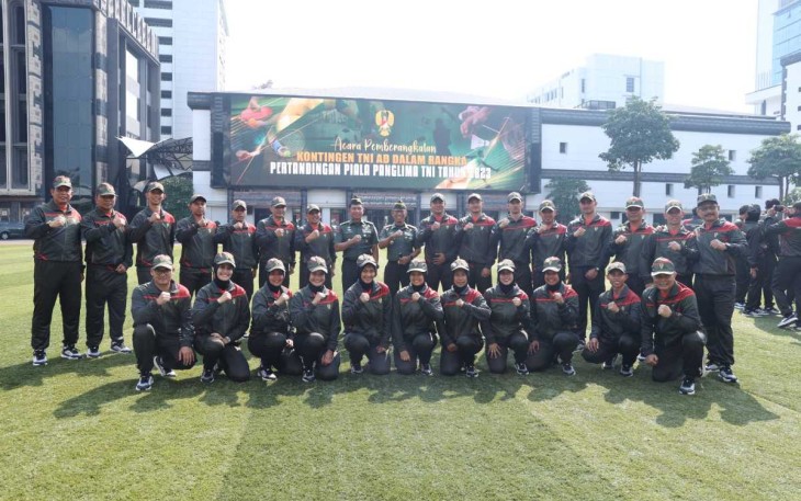 Kontingen Olahraga TNI AD Piala Panglima TNI Tahun 2023