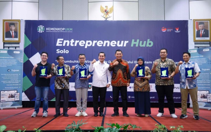 Enterpreneur Hub 2023 rangkaian HUT UMKM di Kota Surakarta, Rabu (9/8)
