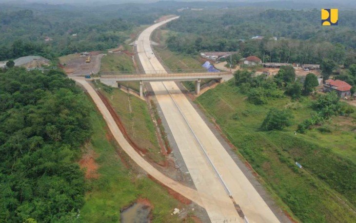 Pembangunan ruas tol Serang - Panimbang di provinsi Banten