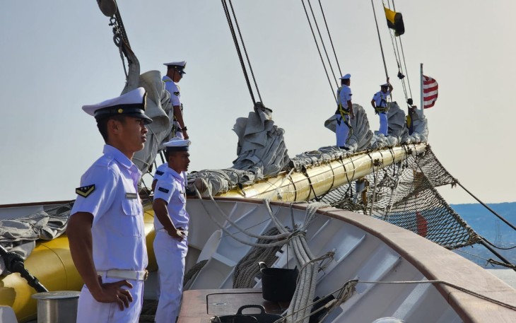 Satgas KJK 2023 Tiba di Kota Vigo Spanyol