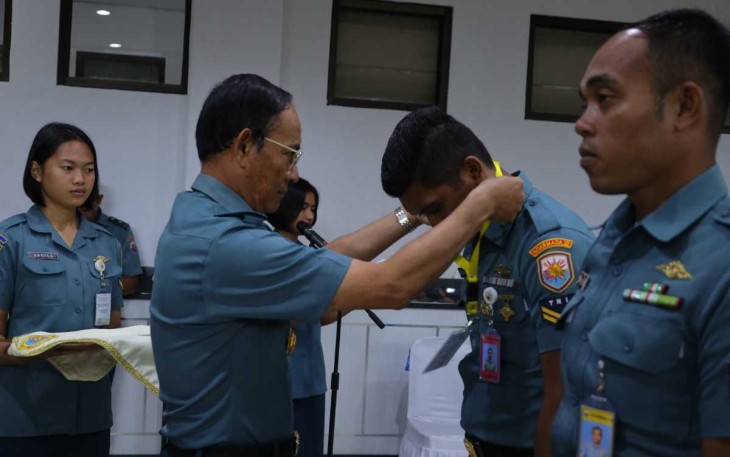 Pelatihan Bintek Sisinfolahta Prajurit Koarmada III Sorong