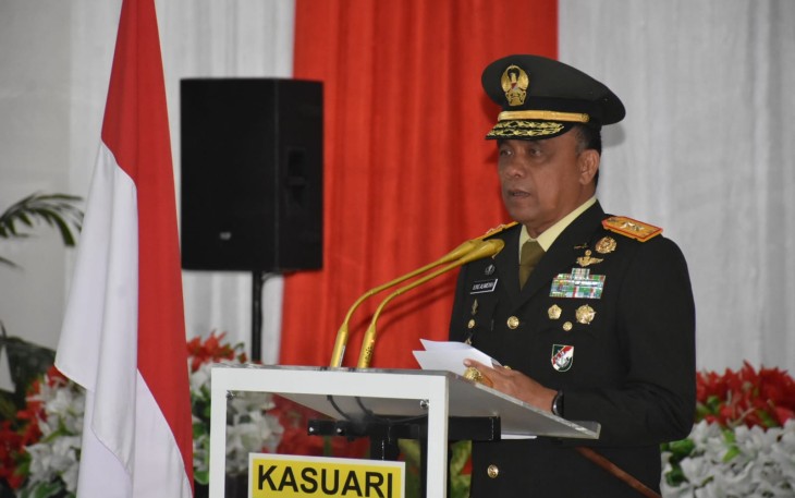 Pangdam Kasuari Mayjen TNI Ilyas Alamsyah,