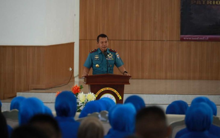 Safari Pembinaan Mental Prajurit Koarmada III, Kamis (19/10)