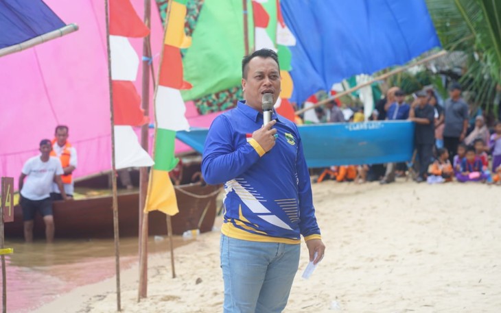 Bupati Lingga Buka Sailing Boat Festival Desa Kote Tahun 2023 