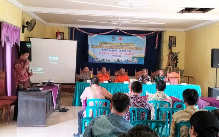 Sosialisasi Mitigasi Penanganan Tanggap Bencana di Wilayah Desa Binaan, Sabtu (25/11)