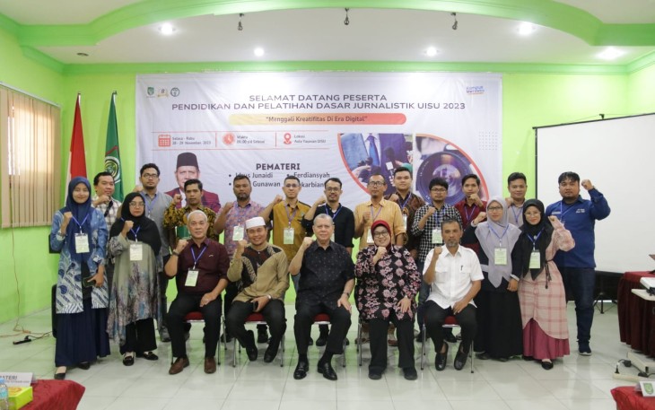 16 Tenaga Didik Ikuti Diklatsar Jurnalistik UISU 2023, Selasa (28/11)