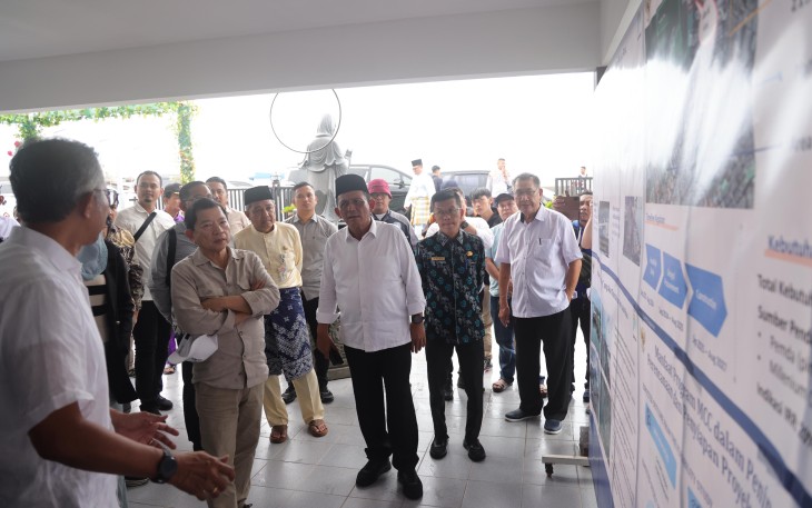 Tinjau Pembangunan Pelabuhan Kuala Riau, Suharso Pesan Gunakan Konsep Smart City