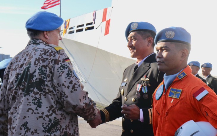 Satgas MTF TNI KONGA XXVIII-N/ UNIFIL Raih Medali Kehormatan  PBB