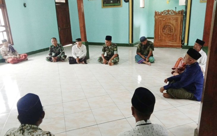 Komsos bersama warga binaan 